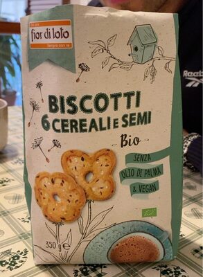 Biscotti 6 cereali e semi