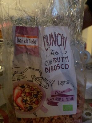 Crunchy bio con frutti di bosco