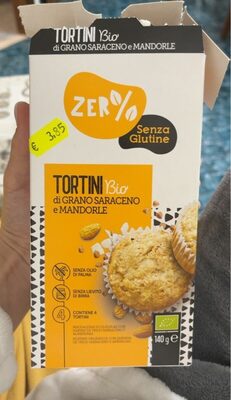 Tortino bio di grano saraceno e mandorle