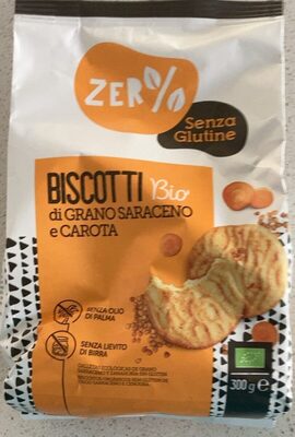 Biscotti bio di grano saraceno e carota