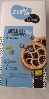 CROSTATELLE BIO con CONFETTURA di  MIRTILLI