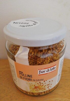 Polline di fiori in grani