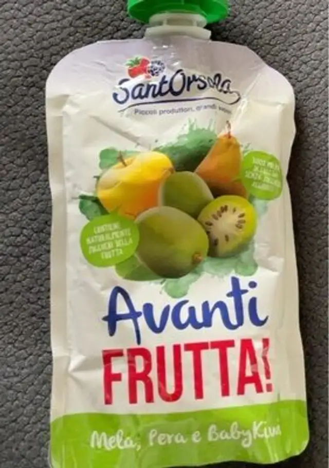 Avanti frutta front packaging