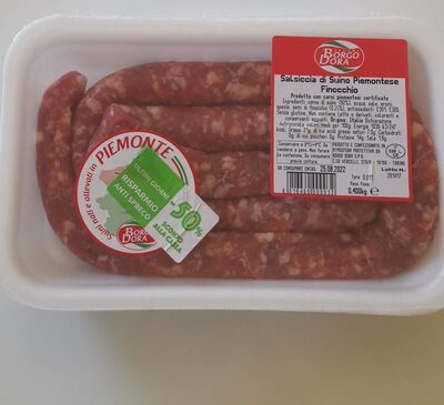 Salsiccia di suino piemontese Finocchio