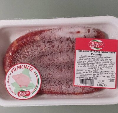 Salsiccia di suino Piemontese piccante