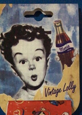 VINTAGE LOLLY COLA front packaging
