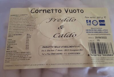 Cornetto vuoto