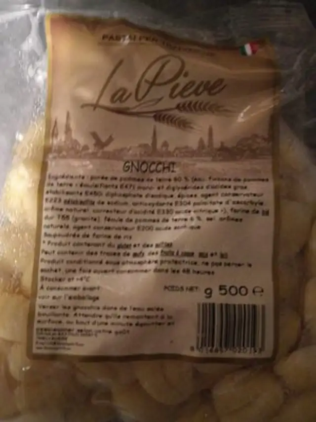 Gnocchi front packaging