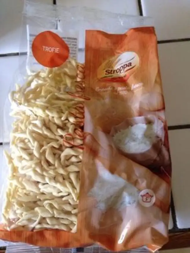 Trofie front packaging