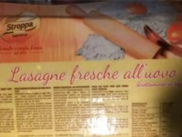 Lasagne fresche all’uova