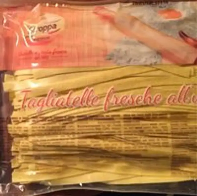 Tagliatelle fresche all'uovo
