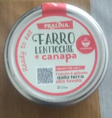 Farro lenticchie e canapa