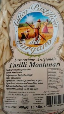 Fusilli montanari