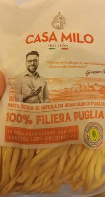 Pasta fresca front packaging