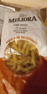 penne rigate front packaging