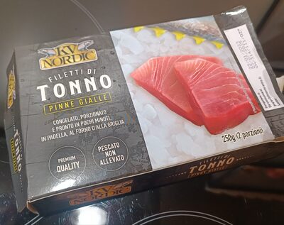Filetti di tonno pinne gialle