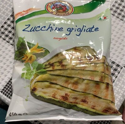 Zucchine grigliate front packaging