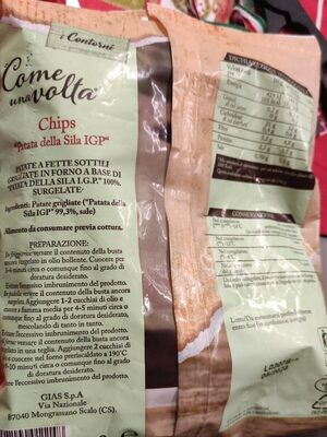 Come una volta front packaging