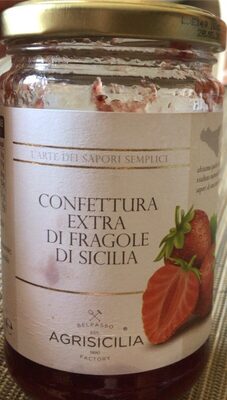 Confettura extra di fragole di sicilia