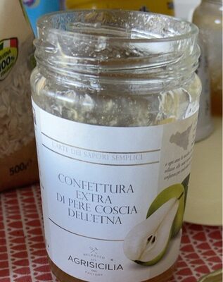 Confettura extra di Pere Coscia dell’Etna