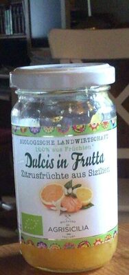 Dulcis in Frutta Zitrusfrüchte aus Sizilien front packaging