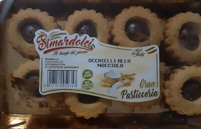 Occhielli alla nocciola