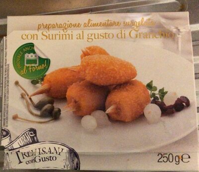 Surimi al gusto di granchio