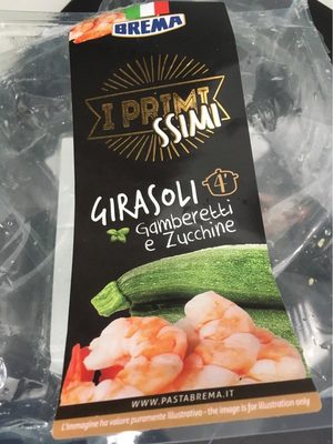 Girasoli gamberetti e zucchine