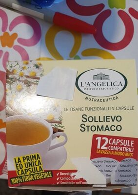 Sollievo stomaco front packaging