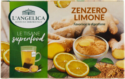 Le tisane superfood zenzero limone