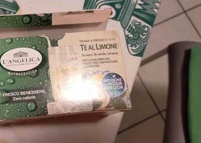 Te al limone front packaging