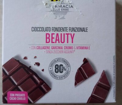 Cioccolato fondente funzionale