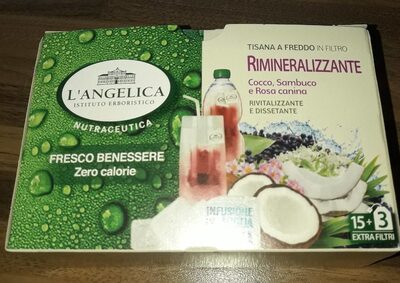 Tisana a freddo in filtro RIMINERALIZZANTE