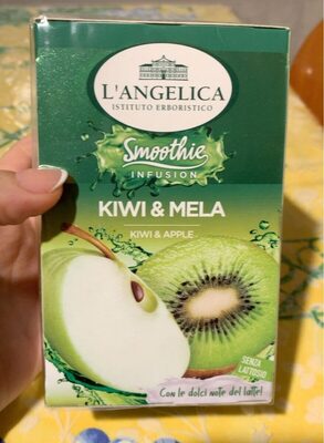 Smoothie infusion kiwi e mela