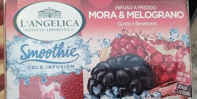 Smoothie cold infusion - mora e melograno front packaging