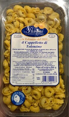 Il cappelletto di Tolentino front packaging