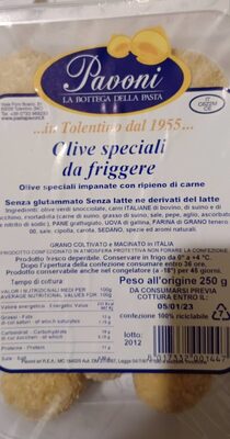 Olive speciali da friggere