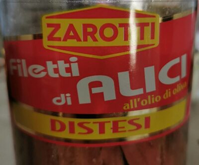 Filetti di Alici all'olio di oliva