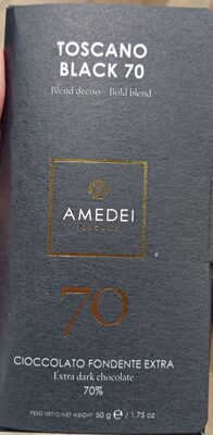 Toscano Black cioccolato fondente extra