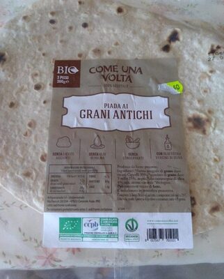 Piada ai grani antichi front packaging