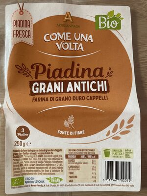 piadina grani antichi