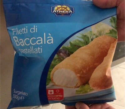 Filetti di baccala pastellati