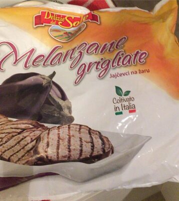 Melanzane grigliate surgelate front packaging