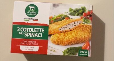 Cotolette agli spinaci