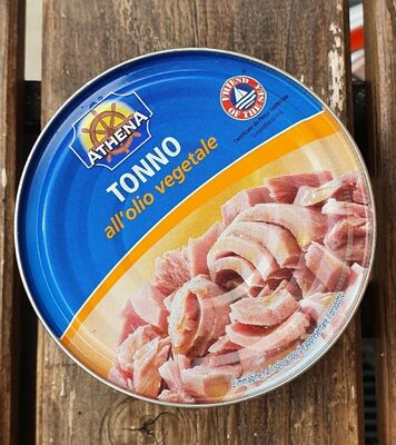 Tonno All'Olio Vegetale front packaging