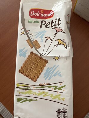 Biscotti Petit front packaging