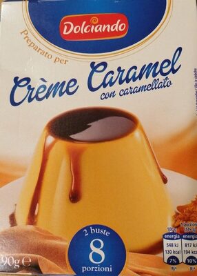 Creme caramel con caramellato
