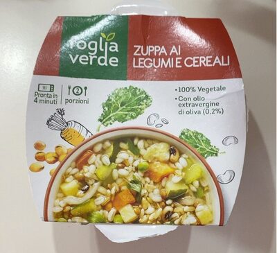 Zuppa di legumi e cereali