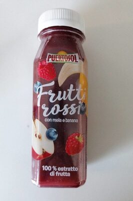 Frutti rossi con mela e banana