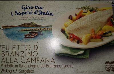 Filetto di branzino alla campana